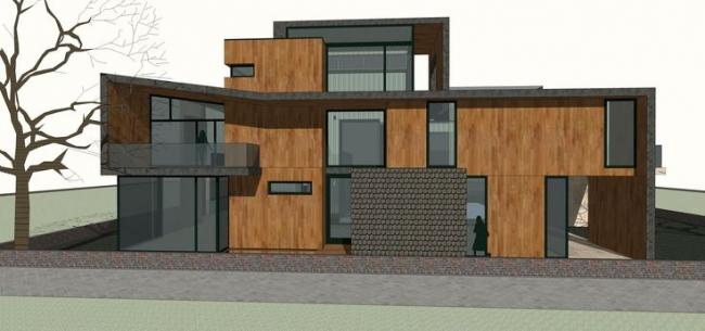 Modern Multi-Story Villa Residence 3D Model in SketchUp