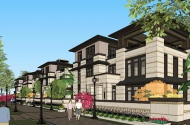 SketchUp Villa Model: New Asian-Inspired Double Cluster Design-BIM WORLD