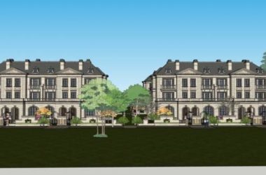 SketchUp Model of a Multi-Unit French Classical Villa | Residential Architecture Design-BIM WORLD