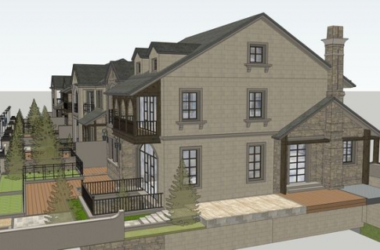 French Neoclassical Single-Family Villa Cluster | SketchUp Model-BIM WORLD