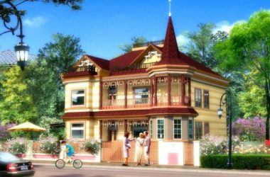 Classical Russian-Style Solo Villa Model in SketchUp-BIM WORLD