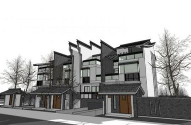 Huizhou-Style Detached Villa Model in SketchUp | Traditional Chinese Architecture-BIM WORLD