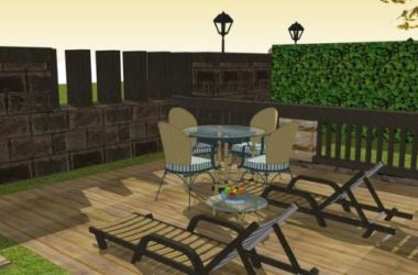 SketchUp Double Split Villa Model in European Neoclassical Style-BIM WORLD