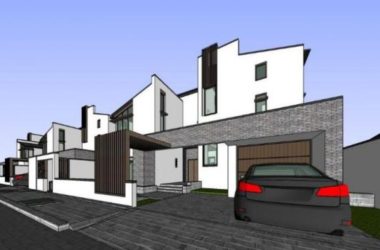 SketchUp Villa Model: Huizhou Villa in Contemporary Chinese Style-BIM WORLD