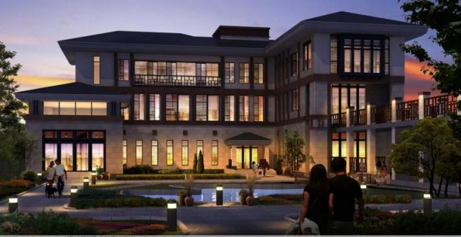 Neoclassical Tang County Style Villa Model in SketchUp