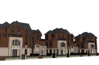 SketchUp Villa Model | Five-Piece British Classical Style Villa-BIM WORLD