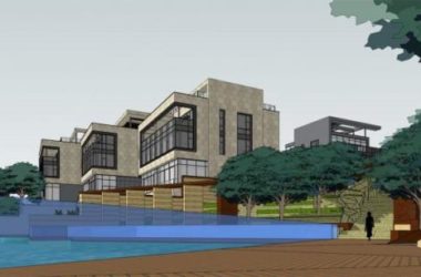 Modern Townhouse Villa Model | Vanke Songshan Lake Demonstration Zone in SketchUp-BIM WORLD