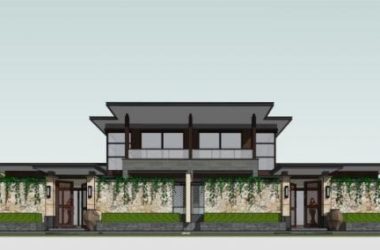 Solo Villa SketchUp Model | Modern Chinese-Style Residential Design-BIM WORLD