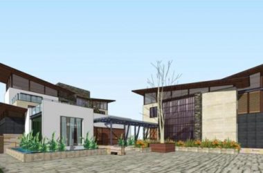 SketchUp Model of a Large Wright-Style Residential Villa-BIM WORLD