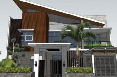 Modern Solo Villa Design | SketchUp 3D Model-BIM WORLD