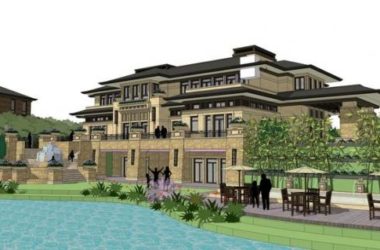 SketchUp Villa Model: Stacked Rural French Classical Design-BIM WORLD