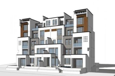 SketchUp Villa Model: Stacked Villas in Modern Chinese Style-BIM WORLD