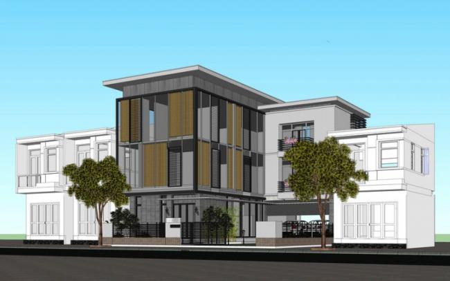 Modern Solo Villa Design | SketchUp 3D Model