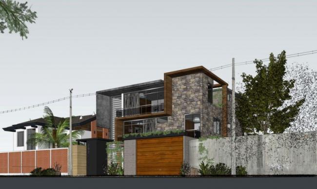Modern Solo Villa Design | SketchUp 3D Model
