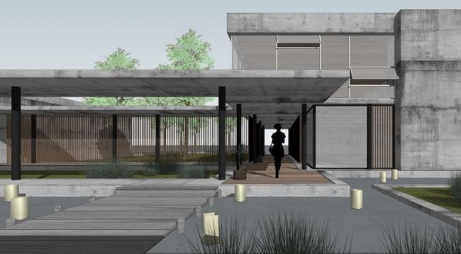 Modern Solo Villa Design | SketchUp 3D Model