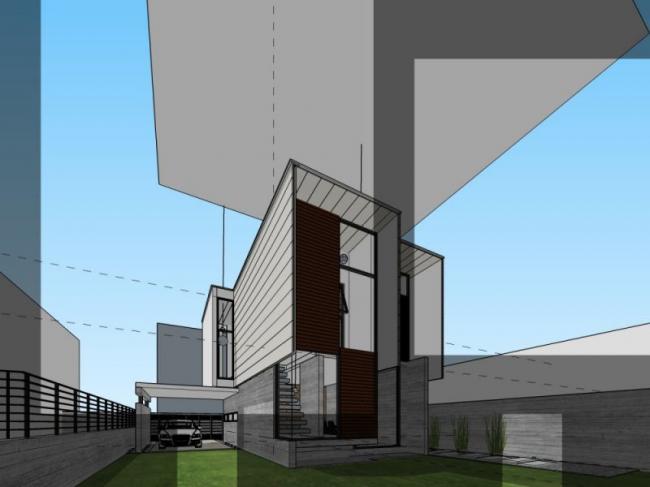 Modern Solo Villa Design | SketchUp 3D Model