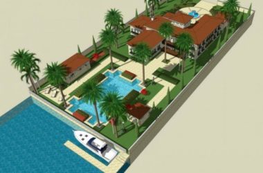 Spanish Classical Style Single Family Villa | SketchUp 3D Model-BIM WORLD