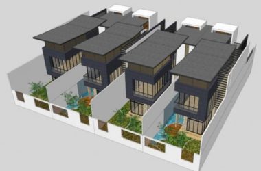 Modern Multi-Unit Villa Model in SketchUp-BIM WORLD