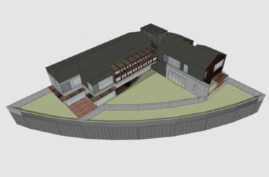 SketchUp Villa Model: Solo Villa in Modern Chinese Style-BIM WORLD