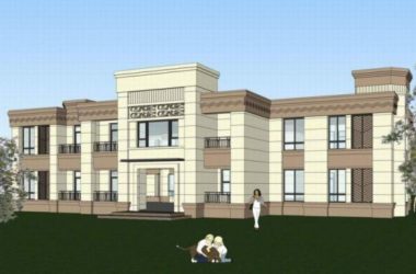 Neoclassical Villa Clubhouse Model in SketchUp-BIM WORLD