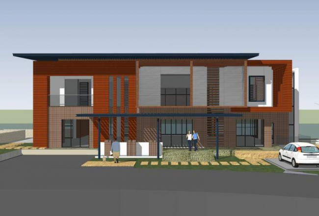 Modern Solo Villa Design | SketchUp 3D Model