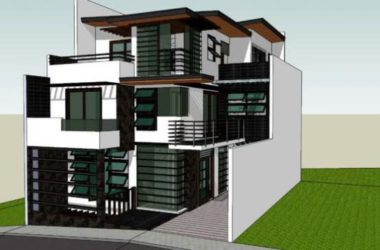 Modern Solo Villa Design | SketchUp 3D Model-BIM WORLD