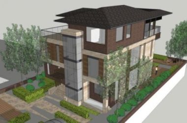 Modern Solo Villa Design | SketchUp 3D Model-BIM WORLD
