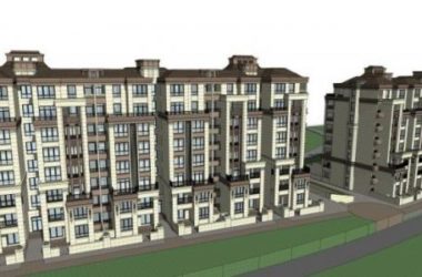 Neoclassical Row Villa Model in SketchUp-BIM WORLD