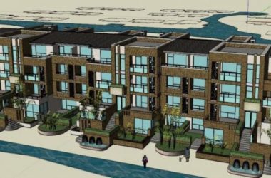 Modern Multi-Row Villa Model in SketchUp-BIM WORLD