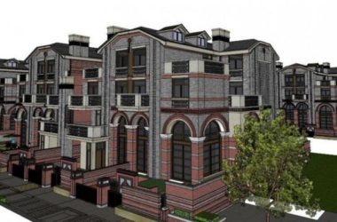 Modern Multi-Unit Villa Design in SketchUp-BIM WORLD