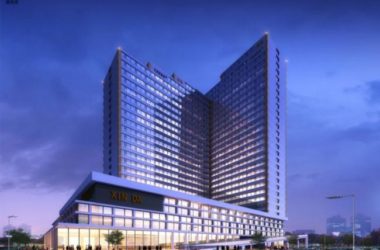 Modern High-Rise Office Building and Villa Model in SketchUp-BIM WORLD