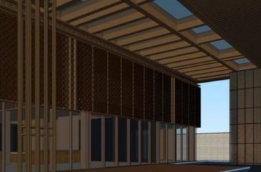 Modern Garden Villa 3D Model in SketchUp-BIM WORLD