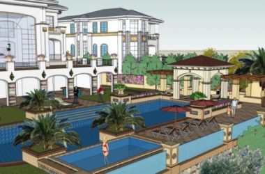Classical Stacked Villa Model in SketchUp-BIM WORLD