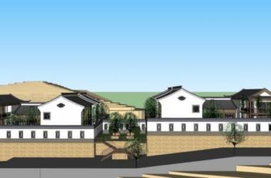 Chinese-Style Villa Model in SketchUp-BIM WORLD