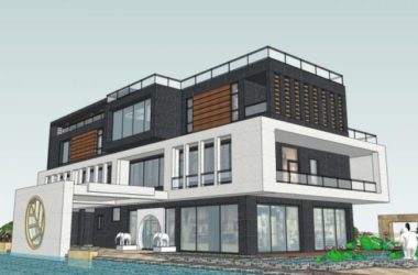Modern Solo Villa Design | SketchUp 3D Model-BIM WORLD