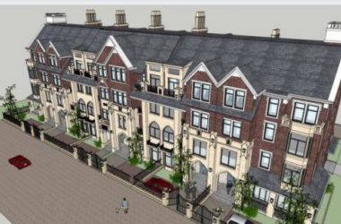 Classical Style Townhouse Villa Model in SketchUp-BIM WORLD
