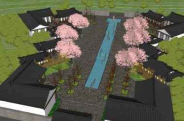 Chinese-Style Villa Model in SketchUp-BIM WORLD