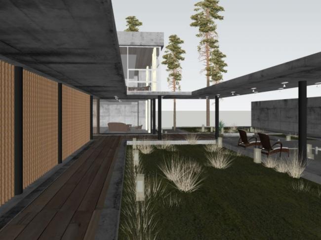 Modern Solo Villa Design | SketchUp Model Showcase