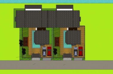 SketchUp Chinese-Style Solo Villa Model-BIM WORLD