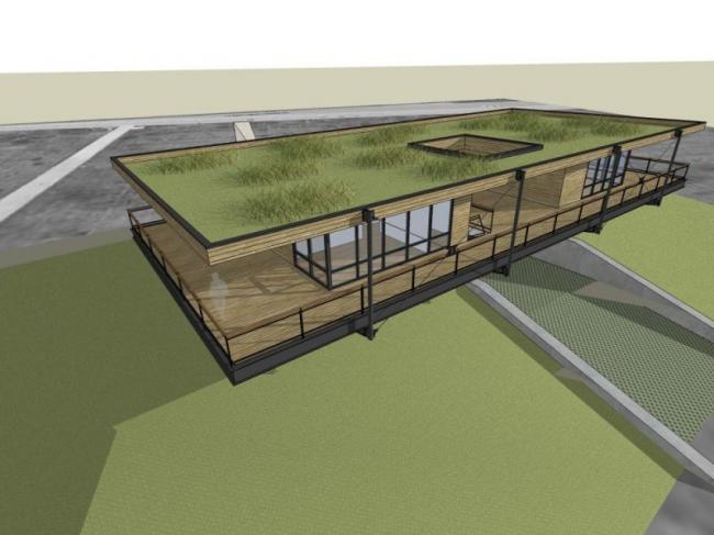 Modern Solo Villa Design | SketchUp 3D Model