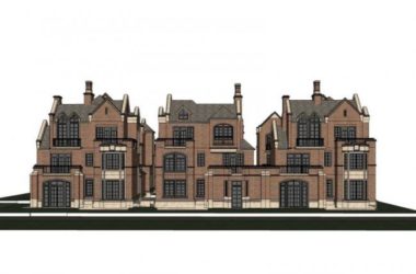 Classical Style Townhouse Villa Model in SketchUp-BIM WORLD