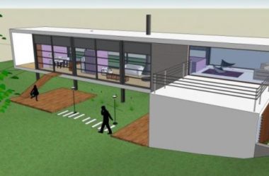 Modern Solo Villa Design | SketchUp 3D Model-BIM WORLD