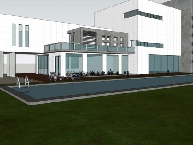 Modern Solo Villa Design | SketchUp 3D Model