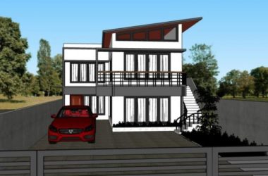 Modern Solo Villa Design | SketchUp 3D Model-BIM WORLD