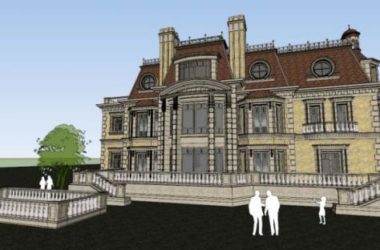 Classical Stacked Villa Model in SketchUp-BIM WORLD