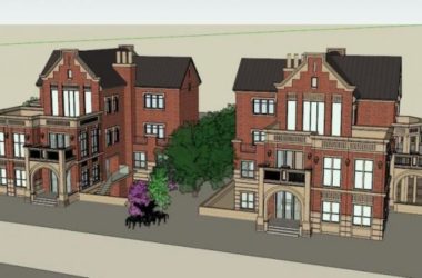 Classical English-Style Solo Villa SketchUp Model-BIM WORLD