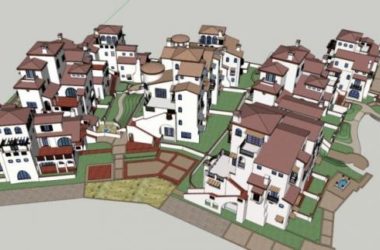 Classical and Spanish Style Villa Cluster Model in SketchUp-BIM WORLD