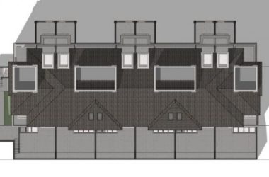 Modern Multi-Row Villa on a Sloped Site | SketchUp Model-BIM WORLD