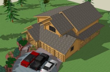Classical Single-Family Villa Model in SketchUp-BIM WORLD