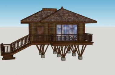 Modern Solo Villa Design | SketchUp Model Showcase-BIM WORLD